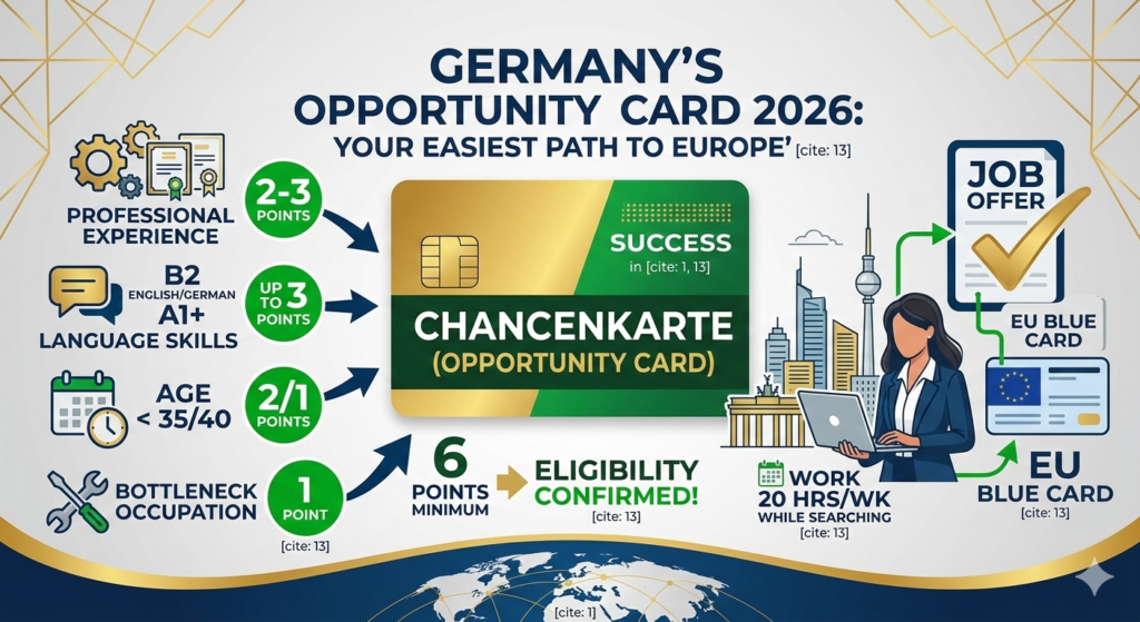 Germany’s Opportunity Card 2026: Your Easiest Path to Europe